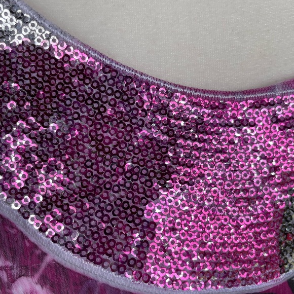 Cato Woman Plus Size Batwing Sleeve Sequin Neck Flowy Blouse Size 22/24W - Picture 8 of 12